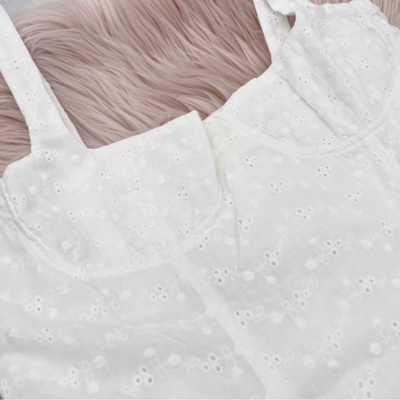 🚫SOLD ON CROSS POST🚫NWOT RARE CAPULET X REVOLVE Eyelet Rio Dress- $178 MSRP - Picture 7 of 17